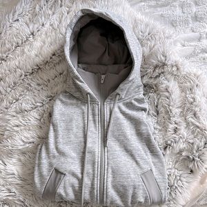 Athleta Gray Mild Cropped Sweater-XS